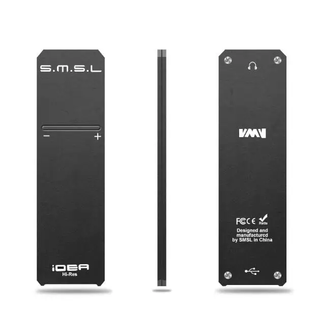 SMSL IDEA SABRE9018Q2C XMOS DSD512 32 бит/768 кГц Hifi аудио портативный USB DAC и усилитель для