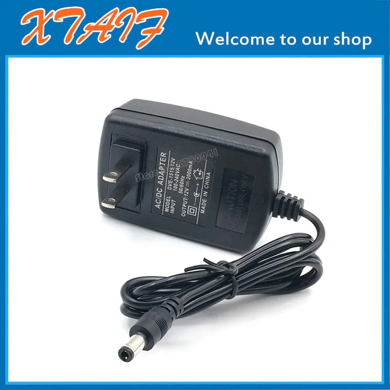 Американская вилка/европейская вилка 12 в 2 а переменный ток 100 240 преобразователь