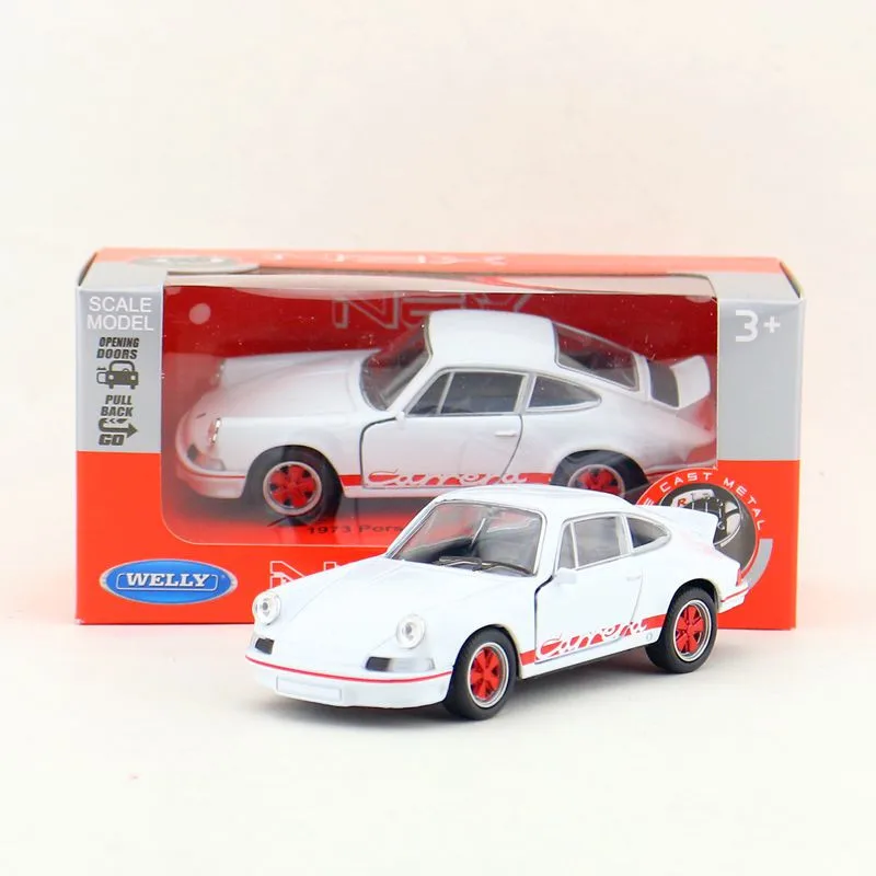 Игрушка WELLY модель литая автомобиля масштаб 1:36 Carrera RS 2 7 гоночный автомобиль с