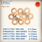 ERIKC F00RJ01453 Шайба форсунки прокладки медные кольца прокладка F 00r J01 453 размер 75*15*1,5 (мм) толщина 1,5 мм F00r J01 453