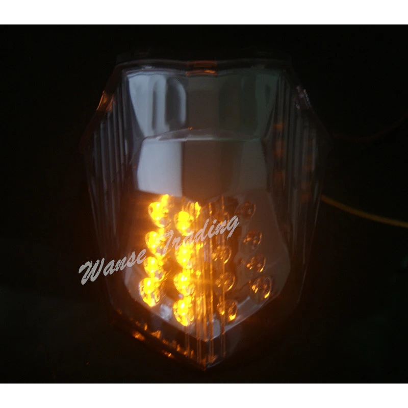 Waase Хвост тормозной поворотники Integrated LED Light Ясно Для 2009 2010 2011 2012 2013 Yamaha XJ6 xj-6 xj6n xj6f