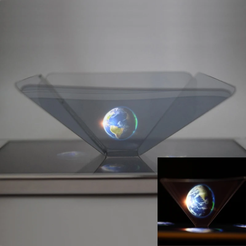 Голограмма 3D голографическая рамка пирамида смартфон 3d дисплей голографический