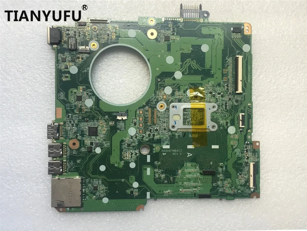 779457-501 Бесплатная доставка Материнская плата для ноутбука серии HP 15-F 779457-001 DA0U87MB6C2