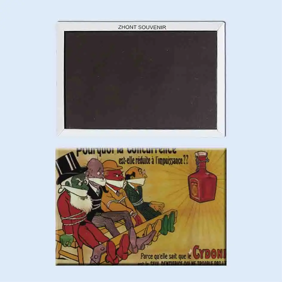 Античные рекламные плакаты на спиртовой основе 24167 магниты холодильник в стиле