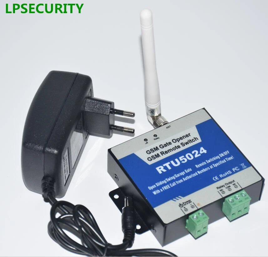 Пульт дистанционного управления для ворот гаража LPSECURITY GSM контроллер