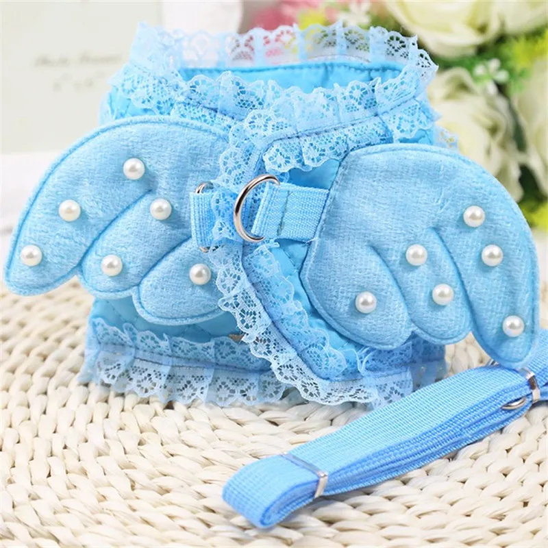 Ошейники 2018 Собака нейлон кружева поводок собаки жгут щенка полезные аксессуары