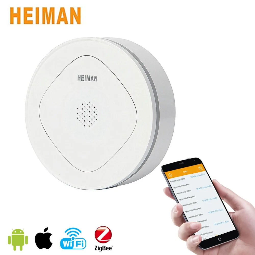 

HEIMAN Smart Home Multifunctional Door Sensor Gateway Home security and protection Wifi APP Remote Control Alarm System HM-HS3GW
