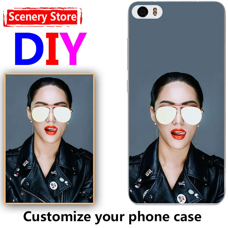 Пользовательские DIY Имя Логотип/фото крышка телефона чехол для Xiaomi Mi6 Mi 6 5 15