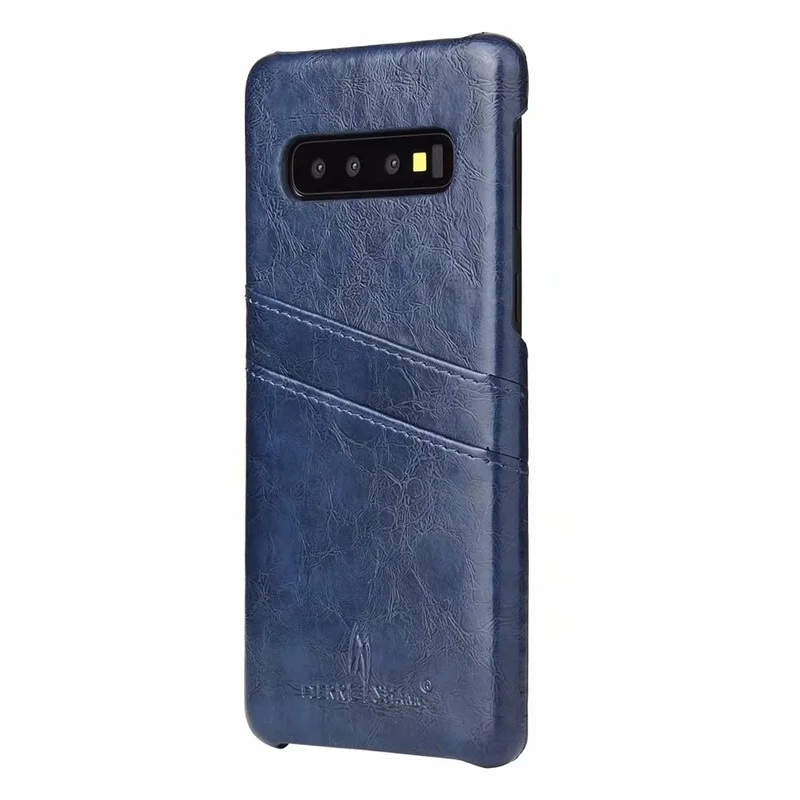 Blue Чехол для samsung note S 10 10e 9 8 plus S7 Edge, Модный чехол Etui, роскошный кожаный чехол для телефона, задняя крышка для карт, аксессуары, чехол - Цвет: Blue