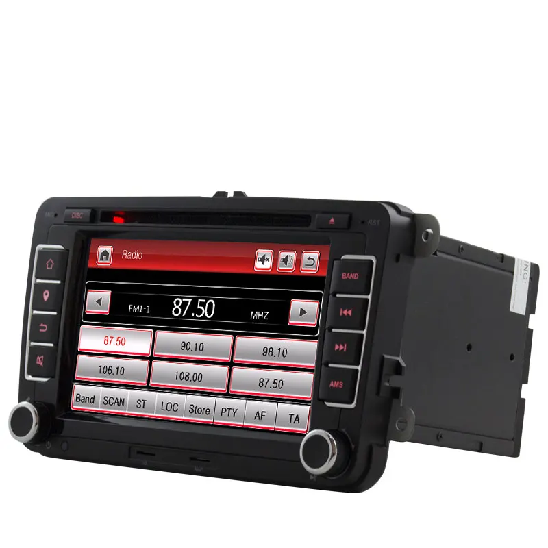 7 "емкостный сенсорный экран автомобильный DVD GPS встроенный автобус Can