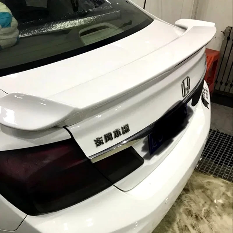 Для 2012 2015 Honda Civic спойлер высокого качества ABS Материал заднее крыло автомобиля