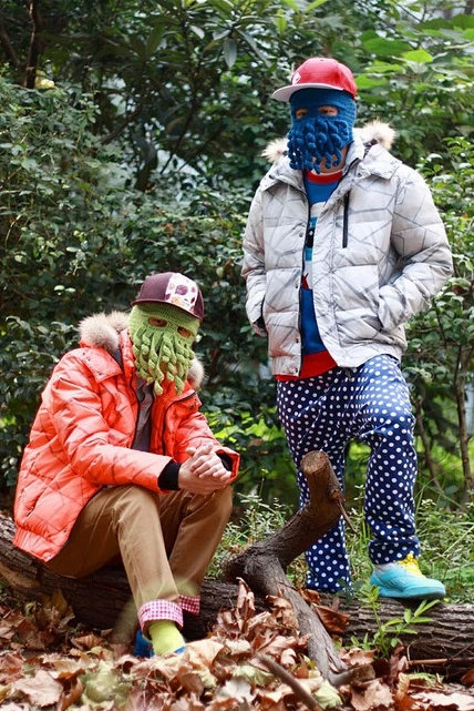 Креативная шерстяная ручная Кепка с осьминогом кепка в масках со звездами