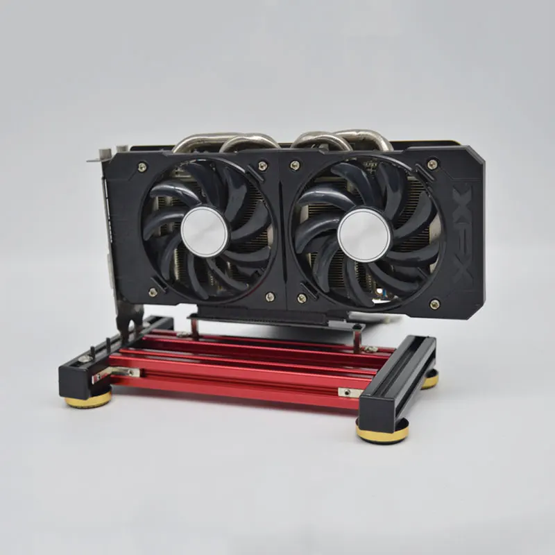 PCI-E 16x3,0 кронштейн для видеокарты DIY аксессуары для внешнего охлаждения Основание видеокарты удлинитель держатель радиатора