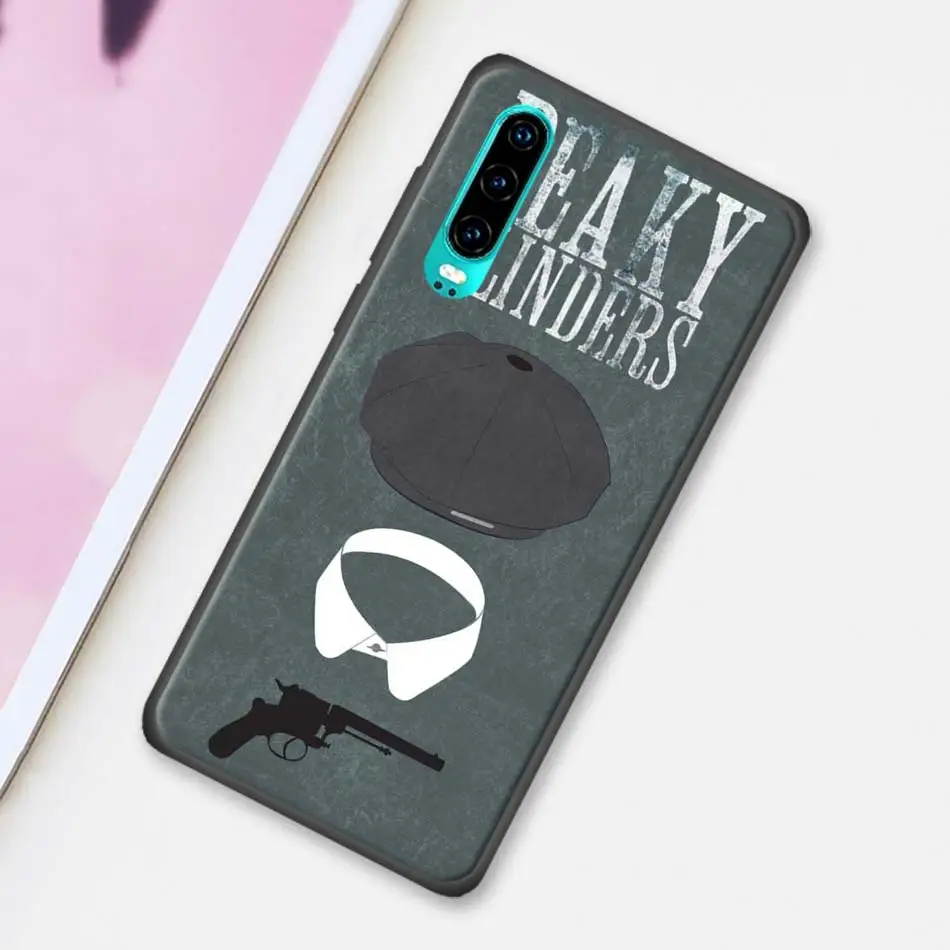 Силиконовый черный чехол для huawei P30 20 Pro P10 P20 P30 Lite mate 10 20 Lite P Smart Plus чехол