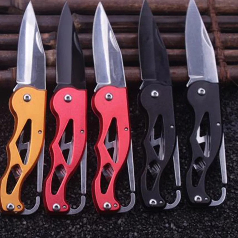 Mini Pocket Knife Folding Fold Key Ring Tactical Hunting Camping Rescue Keychain Peeler Outdoor Survival Tool Drop Ship | Инструменты