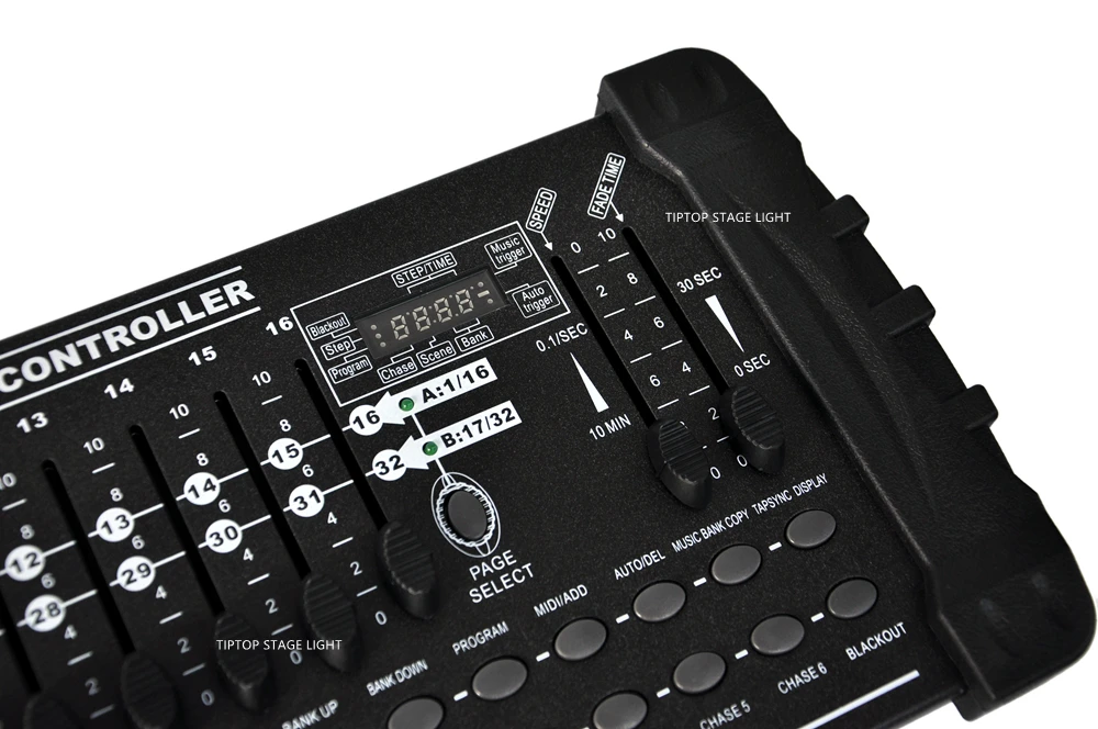 TIPTOP сценический свет DMX 384 каналов осветительная консоль для DJ Pro световой