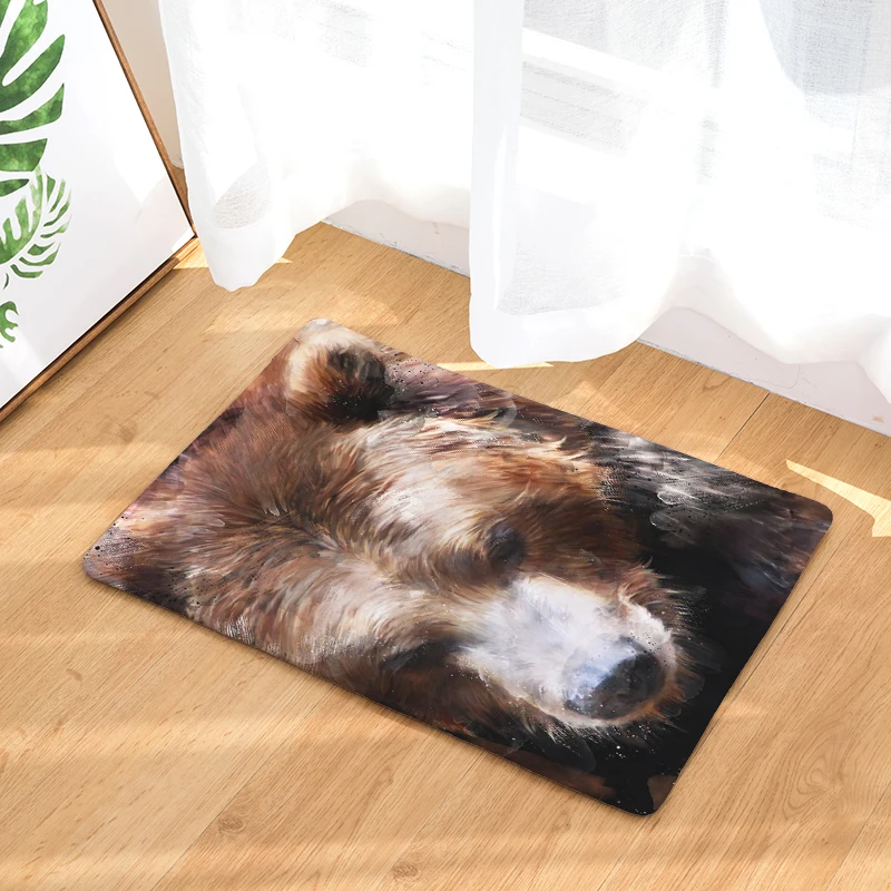 20 видов стилей домашний декор коврики животные принт ковры Нескользящие