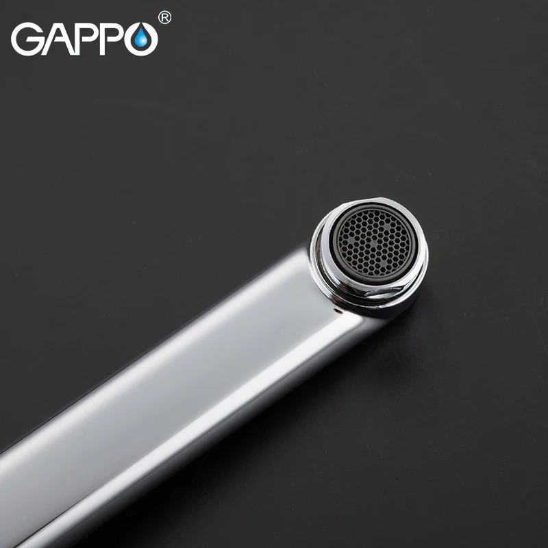 Смесители для ванны GAPPO набор с термостатом и настенным креплением латунные