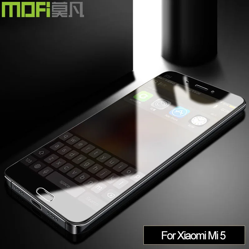 Xiaomi Mi5 для стекла 5 15 дюймов Mofi Оригинальное закаленное стекло 0 26 мм xiomi защита