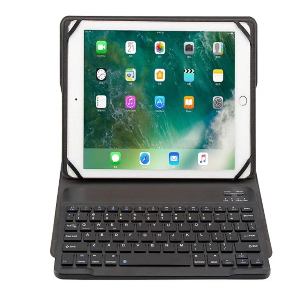 Съемный чехол с Bluetooth-клавиатурой Чехол для iPad 9 7 дюйма Samsung T580 T560 HuaWei до 10 5 дюймов