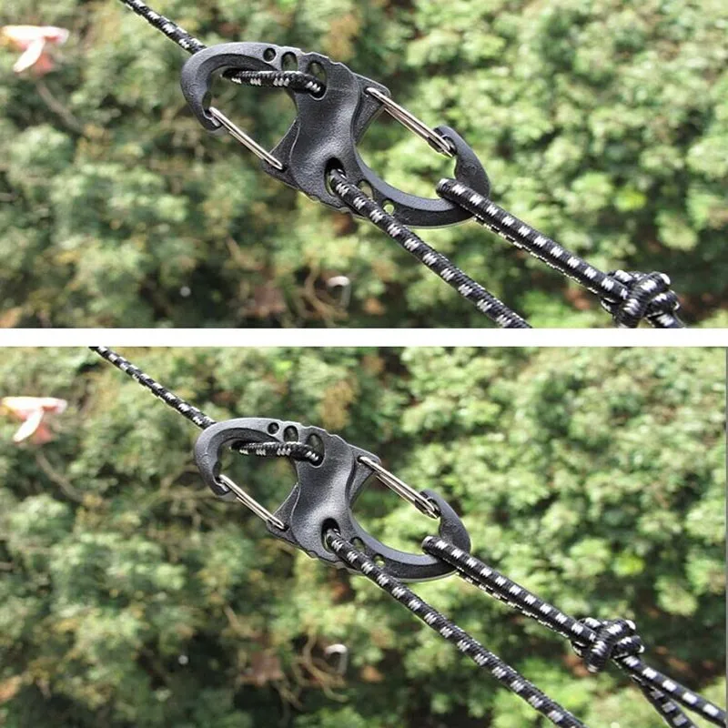 Мини S-Biner Застежка Пряжка Карабин клип повесить лагерь hike survive крюк рюкзак quickdraw bushcraft горный подъем прикрепить