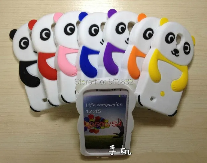 Cute Robber Panda Case for Samsung Galaxy S4 I9500 Free Shipping |