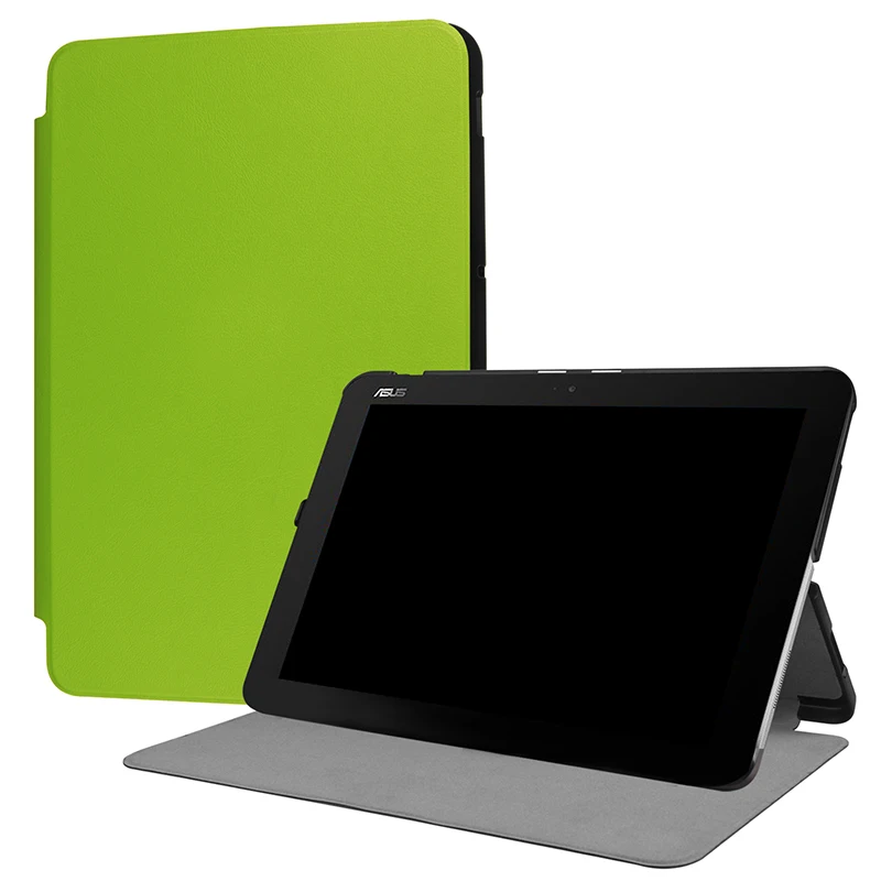 Enzi DHL/EMS Ultra Slim Folio Stand Tri Fold Кастер Флип кожаный чехол для ASUS Transformer мини t102ha 10.1