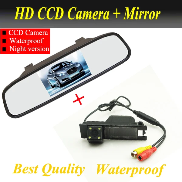 Auto Parking Monitor Reversing camera CCD Car Rear View Camera With Rearview Mirror For OPEL Vectra Astra Zafira Insignia | Автомобили и