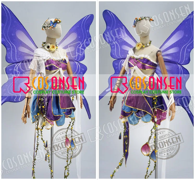 COSPLAYONSEN Love Live! Косплей костюм с крыльями из страны Феи вера. После пробуждения Toujou