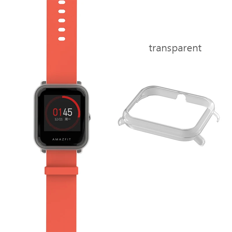 Защитный чехол Mijobs Amazfit для Xiaomi Huami Bip BIT PACE Lite Youth Smartwatch пластиковый защитный ПК |