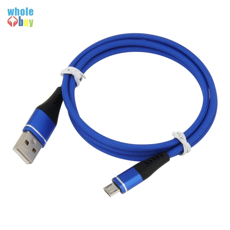 300 шт. новый нейлоновый тканый кабель Micro Usb 5pin 8pin Type C для синхронизации данных и