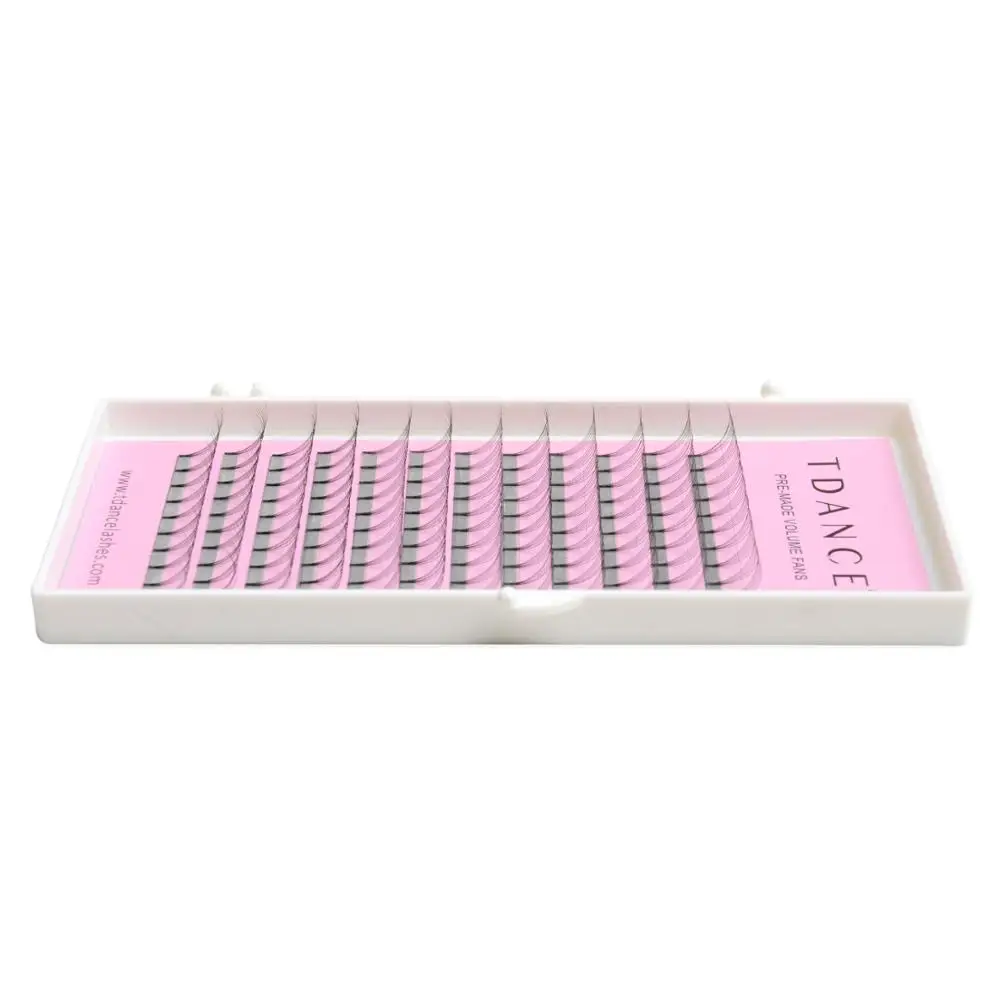TDANCE Natural lashes Premade фен для придания объема idividual ресницы расширение 0 10/4D/8 мм