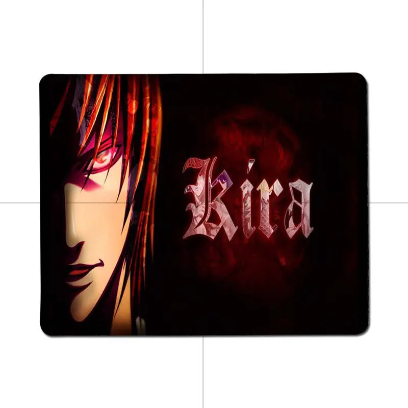 18x22cm Красивое аниме maiyaca Death Note уникальный настольный коврик для мыши для игры - Цвет: 18x22cm