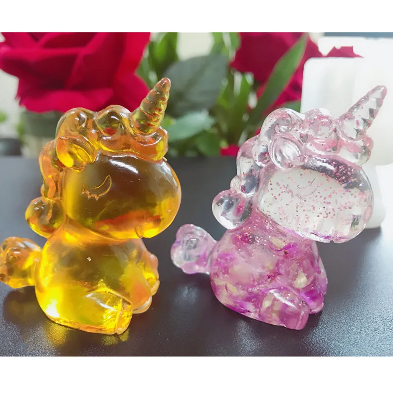 Мифическое животное украшение формы DIY свечи мыло технологическая линия смолы