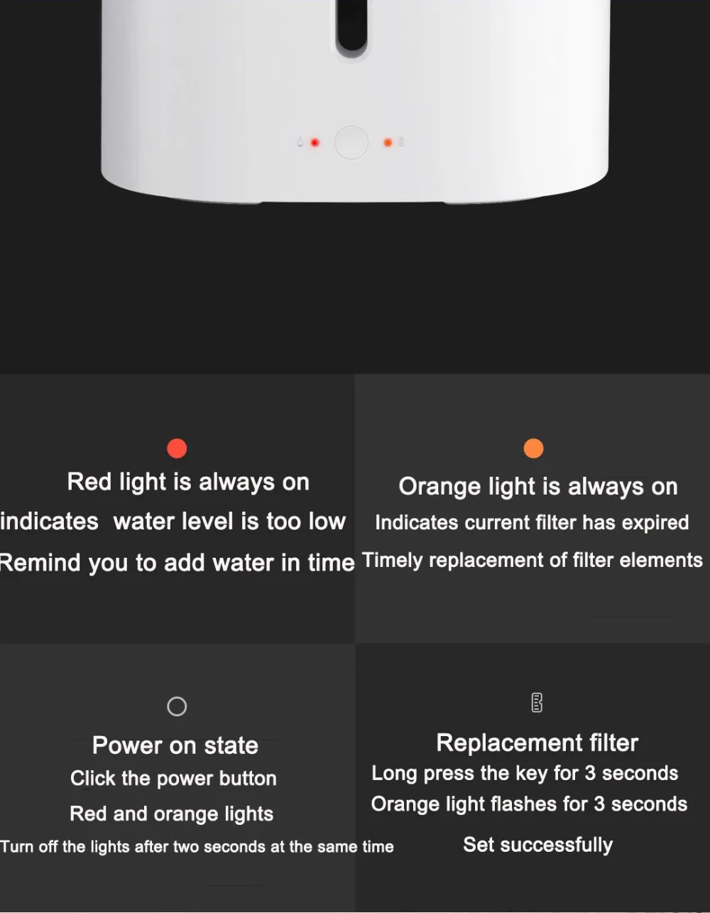 Xiaomi Youpin Pet диспенсер для воды для собак и кошек чистая струящаяся вода маленький питомец диспенсер для воды четырехкратная фильтрация