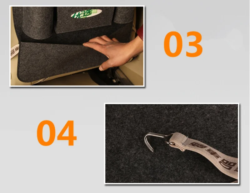 

1PC Car Storage Bag Back Seat for SEAT Ibiza Leon Toledo Arosa Alhambra Exeo Supercopa Mii Altea Cordoba