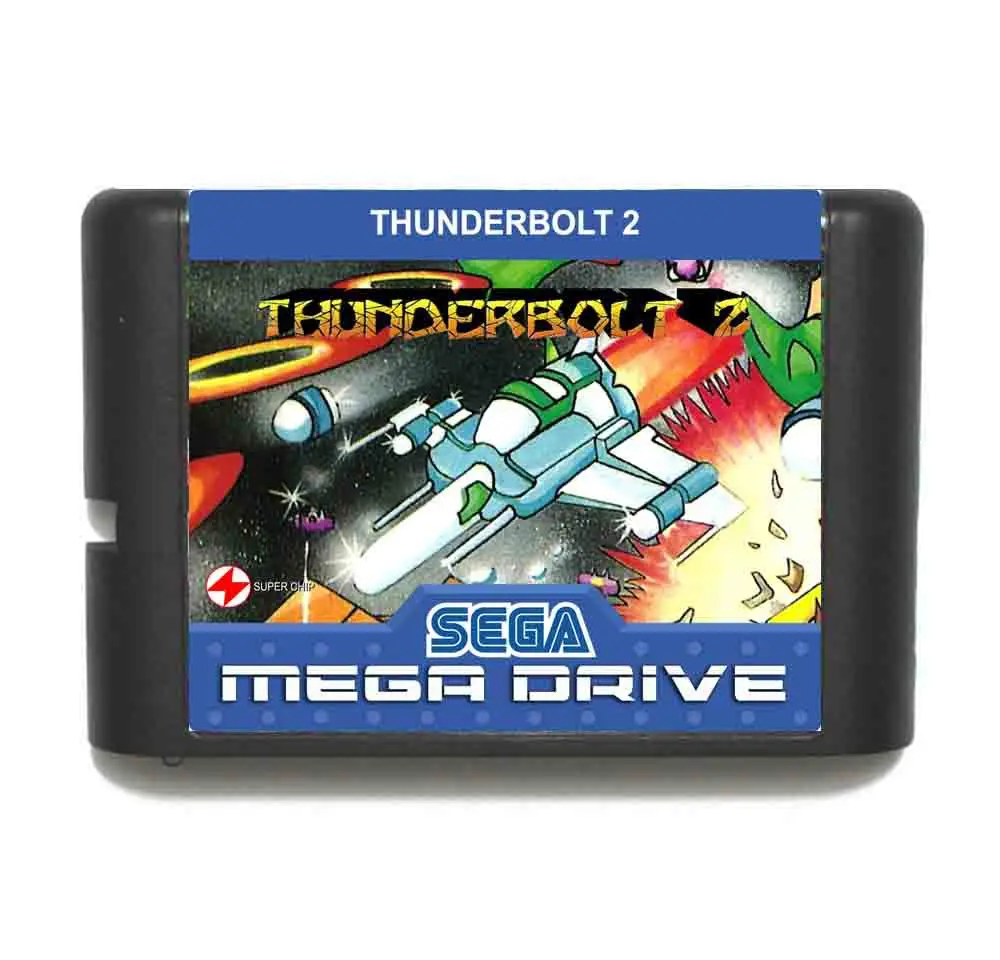 Игровая карта Thunderbolt 2 16 бит MD для Sega Mega Drive Genesis|16 bit|md game16 bit md |