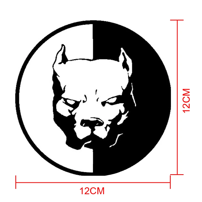 Водонепроницаемый Мотоцикл Наклейка для автомобиля Стайлинг наклейки 3D Собака