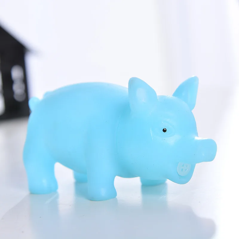 1 шт. 9 5 см жевательный писк пищащий пластик форма свиньи игрушки для домашних