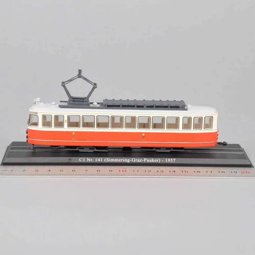 C1 Nr.141 -1957 Дешевые детские игрушки 1: 87 масштаб Атлас автомобиль Трамвай серии Поезд Автобус GroBer Hecht модель игрушки коллекция моделей для подарков - Цвет: C1 Nr.141 -1957