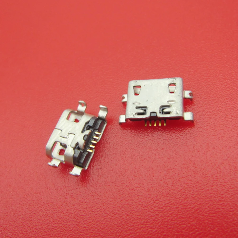 50 шт. Мини Micro USB разъем для зарядки DC Порт гнездо разъема питания док станция lenovo