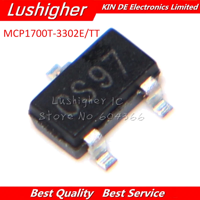 10 шт. MCP1700T 3302E/TT 3302E SOT 23 3302 SMD MCP1700 новый оригинальный|Интегральные схемы| |
