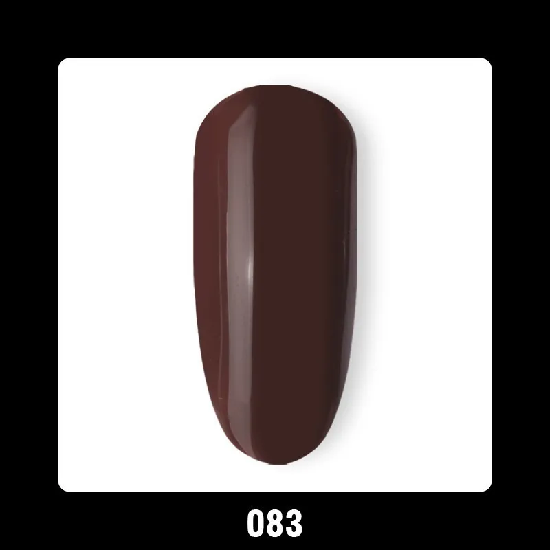 083 Beautilux 1 шт. коричневый шоколадный кофе цветной Гель-лак для ногтей замачиваемый УФ светодиодный Гель-лак для ногтей эмаль smalto гель polaco 10 мл - Цвет: 083