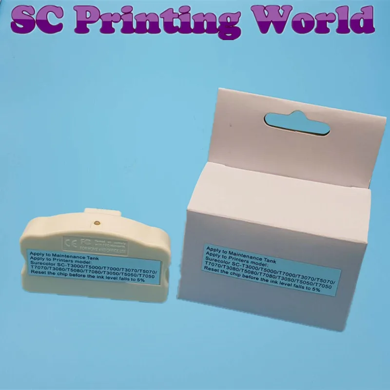 Ремонтный бак чип для Epson T3200 T5200 T7200 T3000 T5000 T7000 T3050 T5050 T7050 T3070 Wast чернильный
