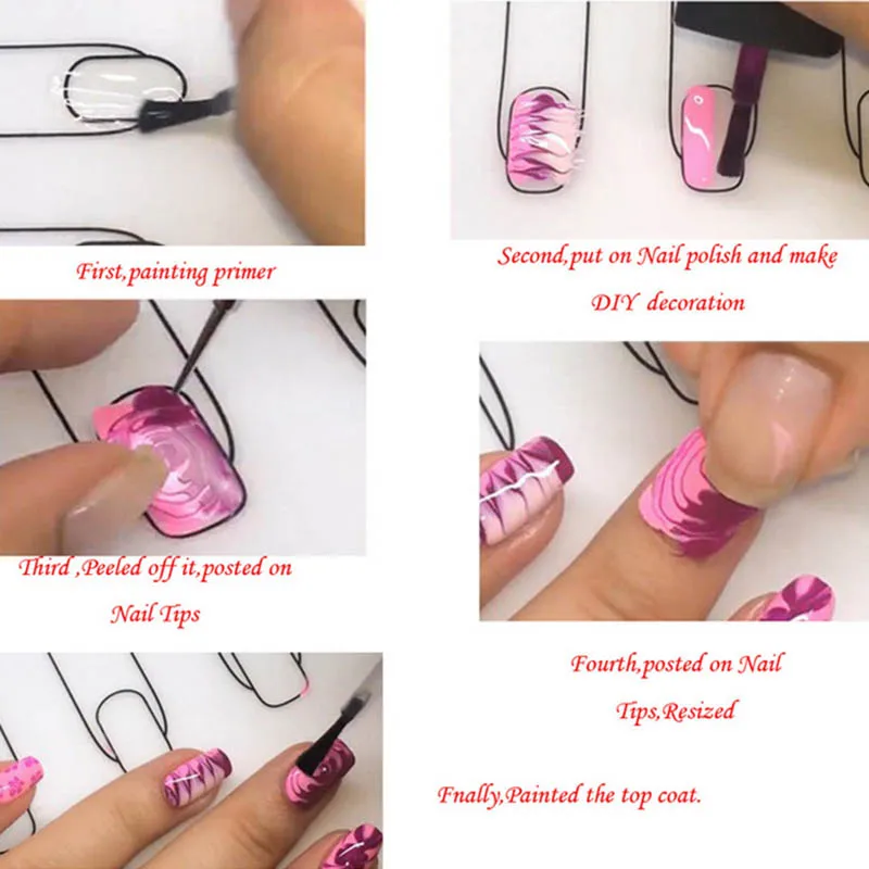 1 шт. силиконовый коврик для дизайна ногтей штамповки обратный штамп передача