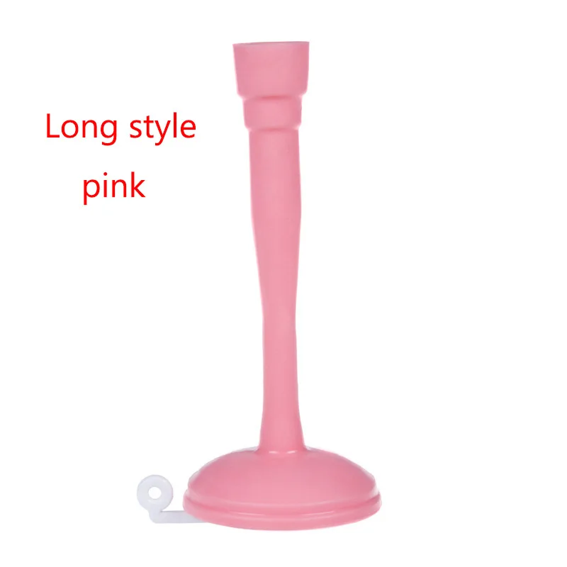 long pink Для малышей и детей постарше Ручная стирка душ помощник кран для маленьких детей Ванная комната распылители воды Аксессуары для ванной комнаты - Цвет: long pink