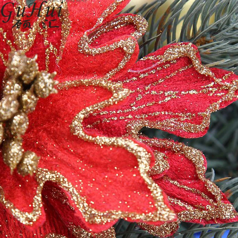 5 шт. двухслойные золотистые украшения для новогодвечерние ёлки | Дом и сад