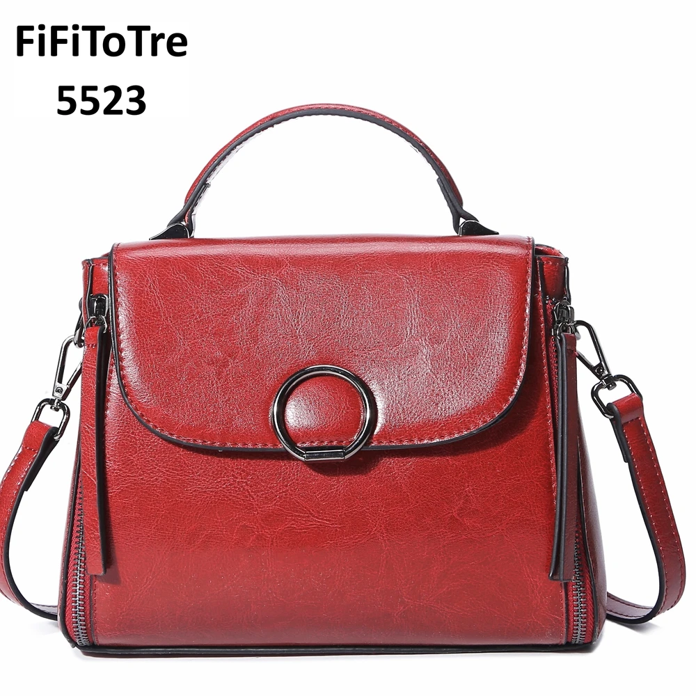5523 брендовая Новая модная женская сумка высокого качества из натуральной кожи