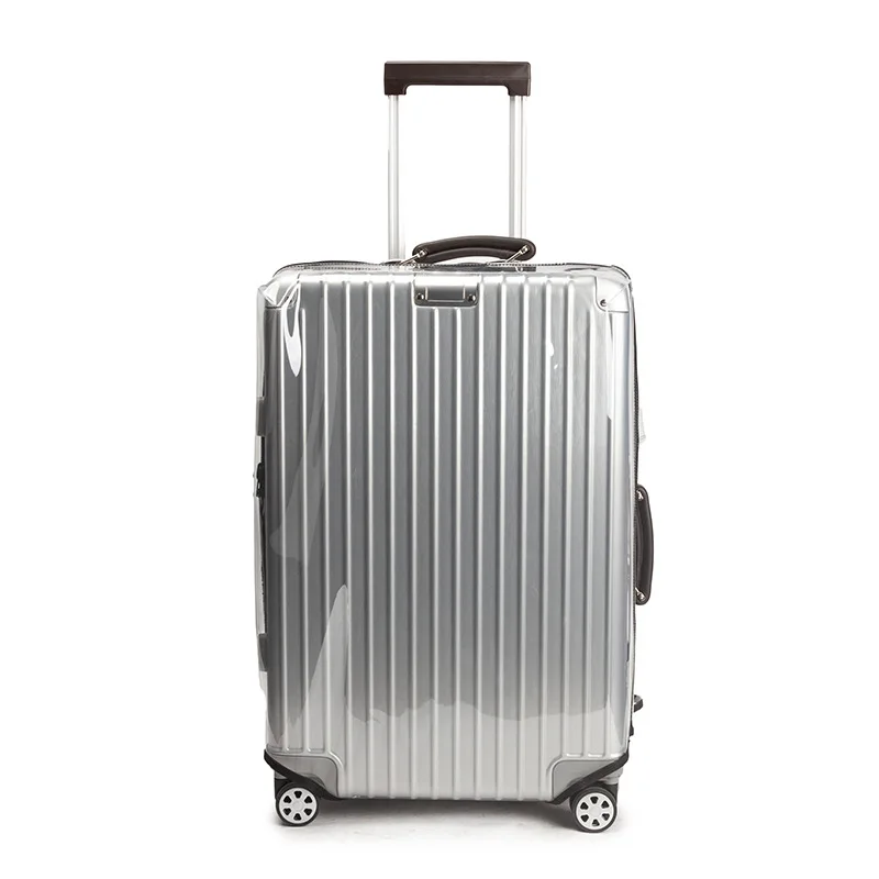 

Thicken PVC Luggage Cover Transparent Suitcase Covers with Zipper Free Dismantling Clear Luggage Protector Cover 22"24"26"28"30"