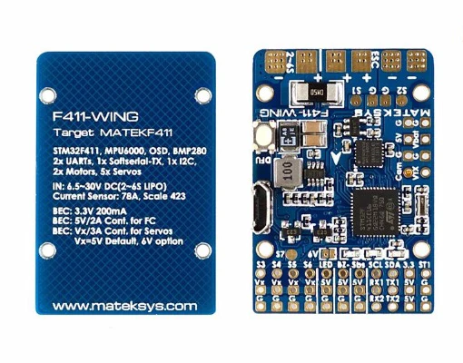 Система управления полетом Matek 10.stm32f411 с INAVOSD MPU6000 BMP280 для летающих крыльев